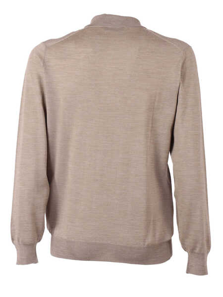 Pulovere Fedeli POLO-SHIRT L/S KNITTED SWEATER MAN Gray Barbati (BM 19017564) 2