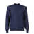 Fedeli MOCK-NECK L/S KNITTED SWEATER MAN Blue