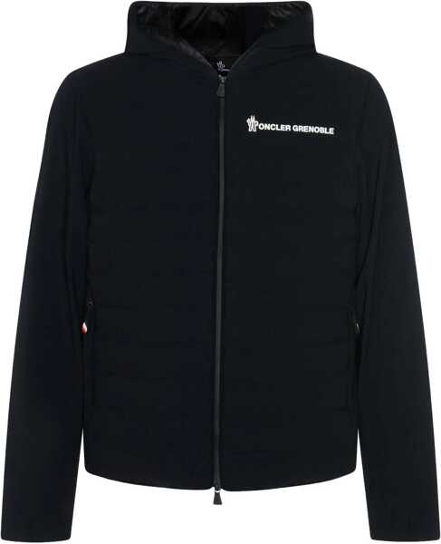 Bomber jacket Moncler Grenoble Technical Nylon Jacket BLACK Barbati (BM 19017628) 1