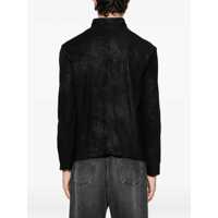 Geci Giorgio Brato pentru Barbati - Geci de piele Giorgio Brato GIORGIO BRATO GU26F26099VBRUSH JACKET BLACK Black Barbati (BM 19017648) - B-mall.ro