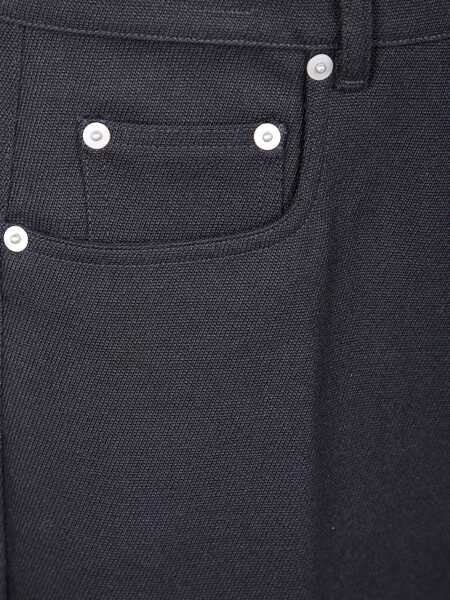 Blugi drepti Rick Owens Denim Bolans Pants BLACK Barbati (BM 19017709) 3