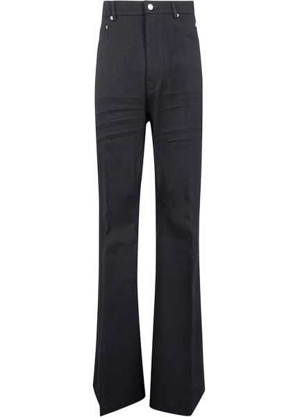 Blugi drepti Rick Owens Denim Bolans Pants BLACK Barbati (BM 19017709) 1
