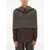 Rick Owens Knitted Cape CHARCOAL