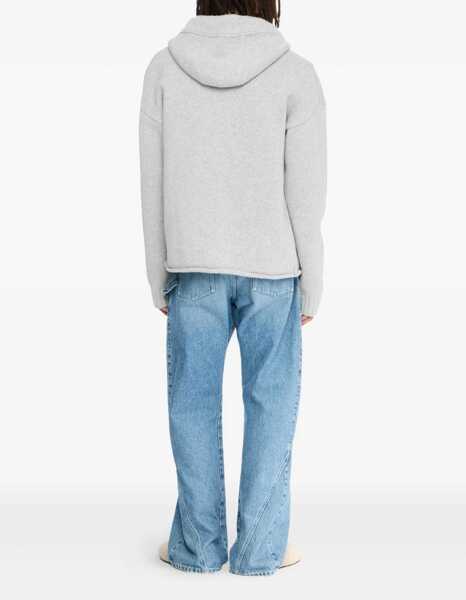 Pulovere casual JW Anderson Jersey With Anchor Embroidery GREY Barbati (BM 19017742) 3