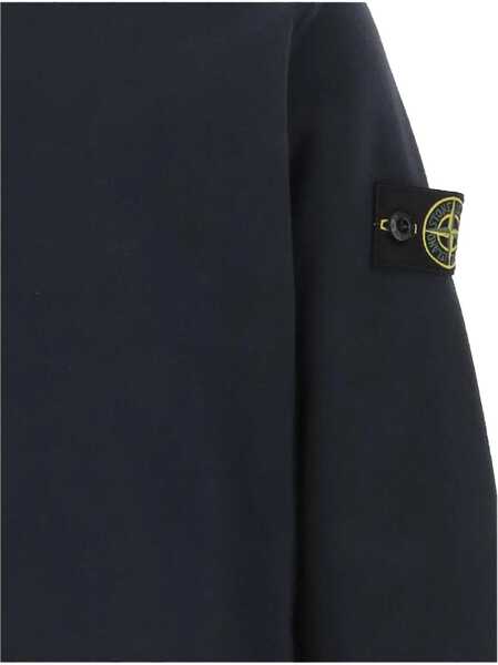 Pulovere casual Stone Island Sweatshirt With Patch Logo BLUE Fete (BM 19017787) 3