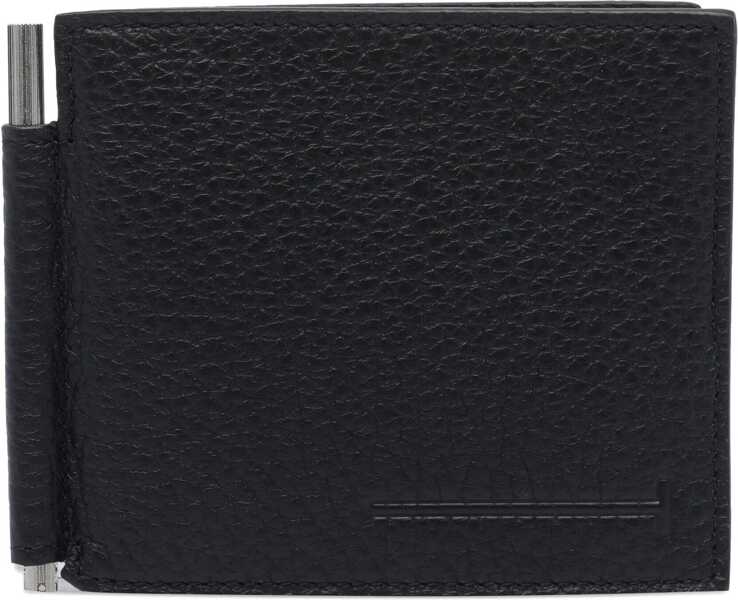 Portofele Tom Ford Wallet With T-Shaped Money Clip BLACK Barbati (BM 19017832) 2