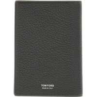 Portofele Leather "T" Card Holder Barbati