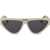 Off-White Squared Gustav Sunglasses With Contrasting Temple White