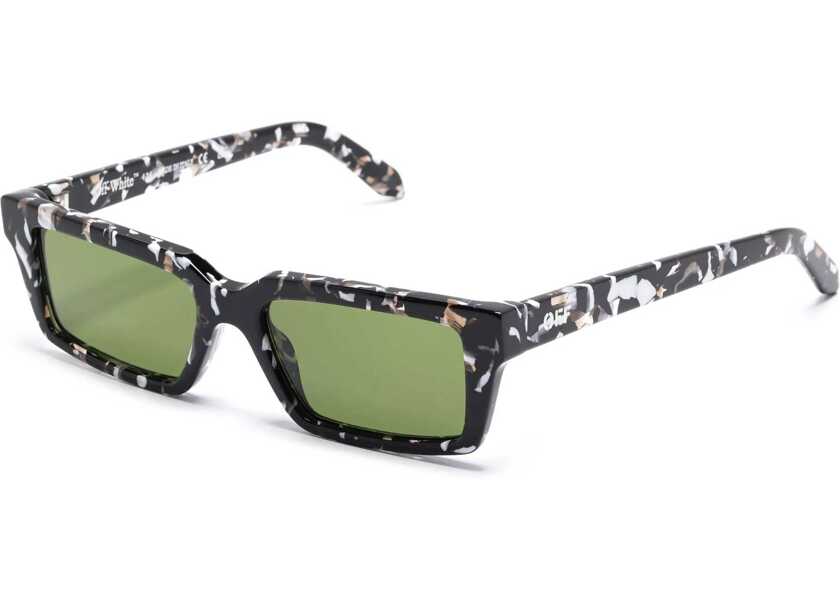 Ochelari de soare Off-White Colored Lenses Warren Sunglasses Black & White Femei (BM 19018102) 2