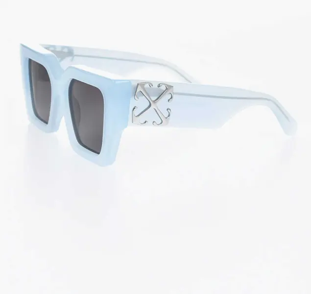 Ochelari de soare Off-White Wayfarer Catalina Sunglasses With Maxi Rods Light Blue Femei (BM 19018159) 2