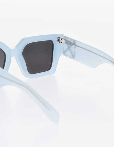 Ochelari de soare Off-White Wayfarer Catalina Sunglasses With Maxi Rods Light Blue Femei (BM 19018159) 3