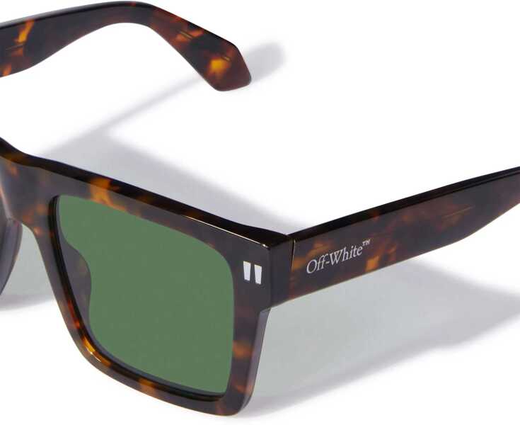 Ochelari de soare Off-White Rectangular Lawton Sunglasses With Tortoiseshell Frame Brown Femei (BM 19018246) 2