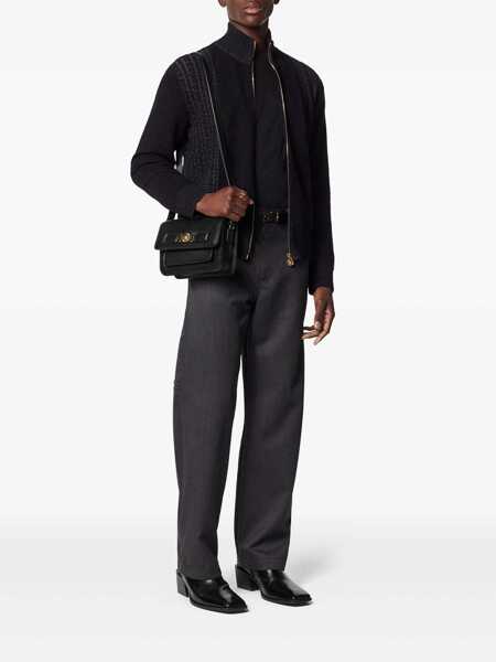 Pulovere Versace Versace Knitwear DARKGREYMELANGE Barbati (BM 19023174) 2