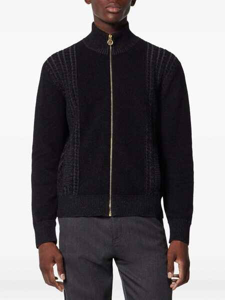 Pulovere Versace Versace Knitwear DARKGREYMELANGE Barbati (BM 19023174) 3