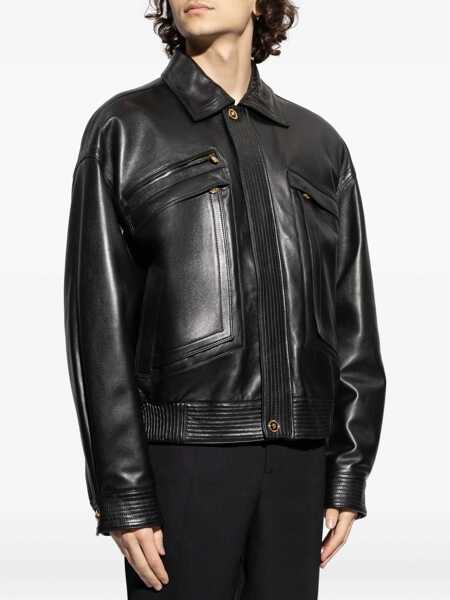 Geci Versace Versace Jackets And Vests Black Barbati (BM 19023180) 3