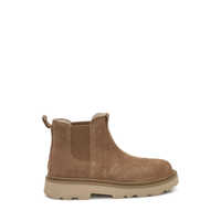 Bocanci UGG Ugg Chelsea Ankle Boots In Brown Suede Leather Barbati