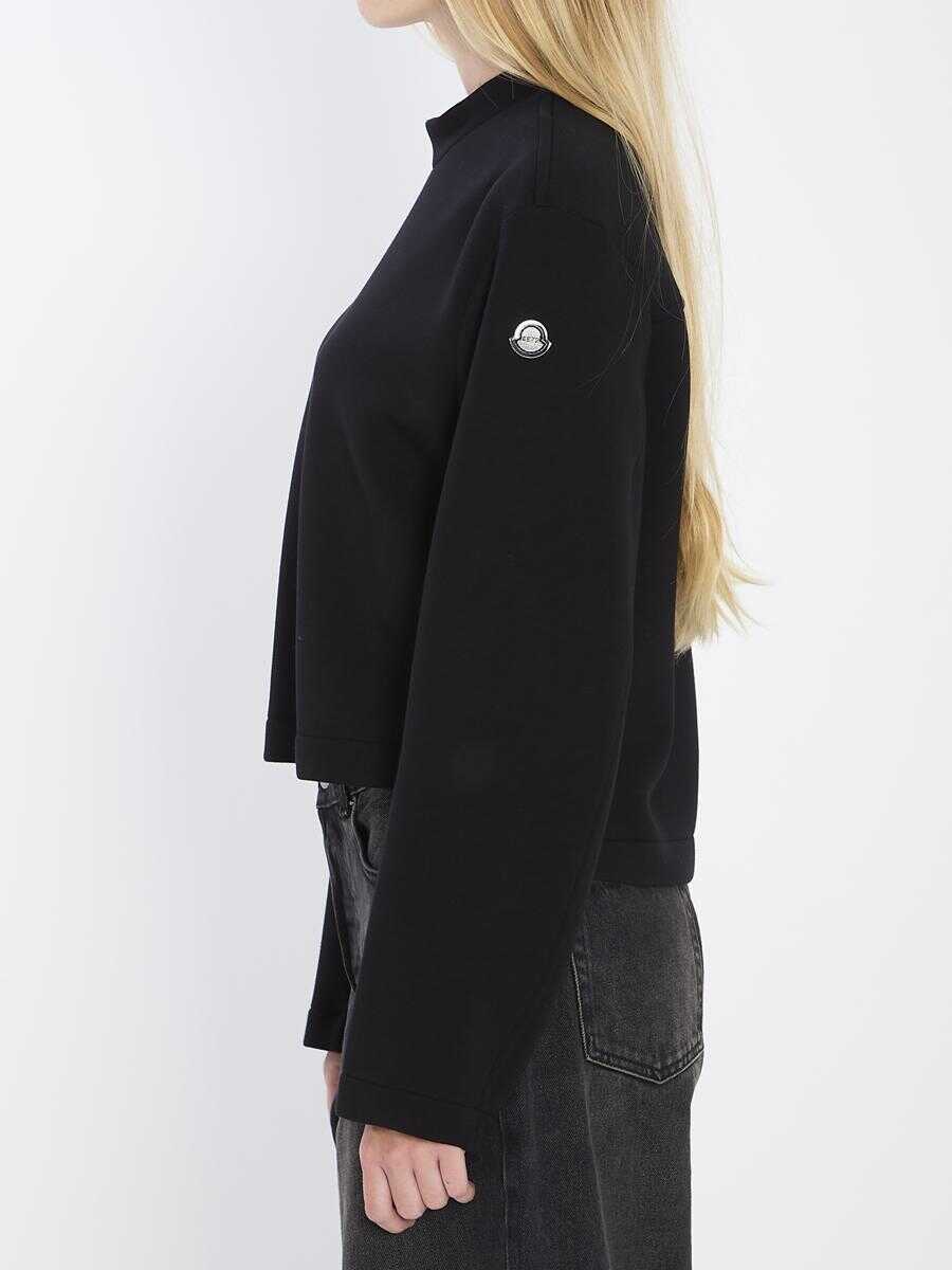 Pulovere MONCLER X EDWARD ENNINFUL Ee72 Sweatshirt Black Femei (BM 19023384) 3