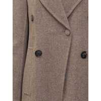 Paltoane Tory Burch Dama - Paltoane Tory Burch Tory Burch Tory Burch Double-Breasted Coat In Beige Wool Beige Femei (BM 19023456) - B-mall.ro