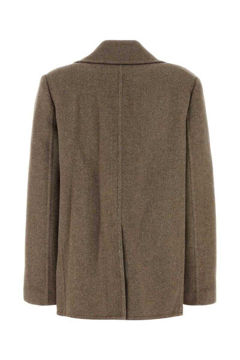 Paltoane Tory Burch Tory Burch Coats GREY Femei (BM 19023468) 2