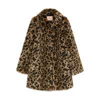 Paltoane Twinset Animal Print Coat Femei