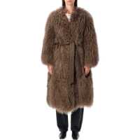 Paltoane S.W.O.R.D 6.6.44 Mongolian Shearling Maxi Coat Femei