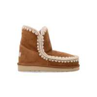 Pantofi cu toc Mou Eskimo 18 Sheepskin Boots With Crochet Stitching Femei