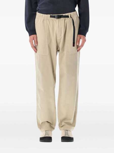 Pantaloni GRAMICCI Gramicci Loose Tapered Ridge Pants In Cotton Twill Beige Barbati (BM 19024287) 1