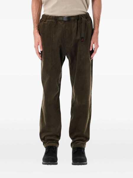 Pantaloni GRAMICCI Gramicci Corduroy Loose Tapered Ridge Pants Green Barbati (BM 19024308) 1