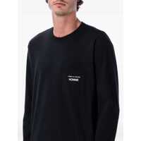 Tricouri COMME DES GARÇONS HOMME pentru Barbati - Tricouri COMME DES GARONS HOMME Comme Des Garons Homme Cotton Long Sleeve T-Shirt Black Barbati (BM 19024314) - B-mall.ro