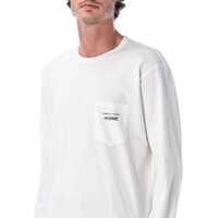 Tricouri COMME DES GARÇONS HOMME pentru Barbati - Tricouri COMME DES GARONS HOMME Comme Des Garons Homme Cotton Long Sleeve T-Shirt WHITE Barbati (BM 19024317) - B-mall.ro