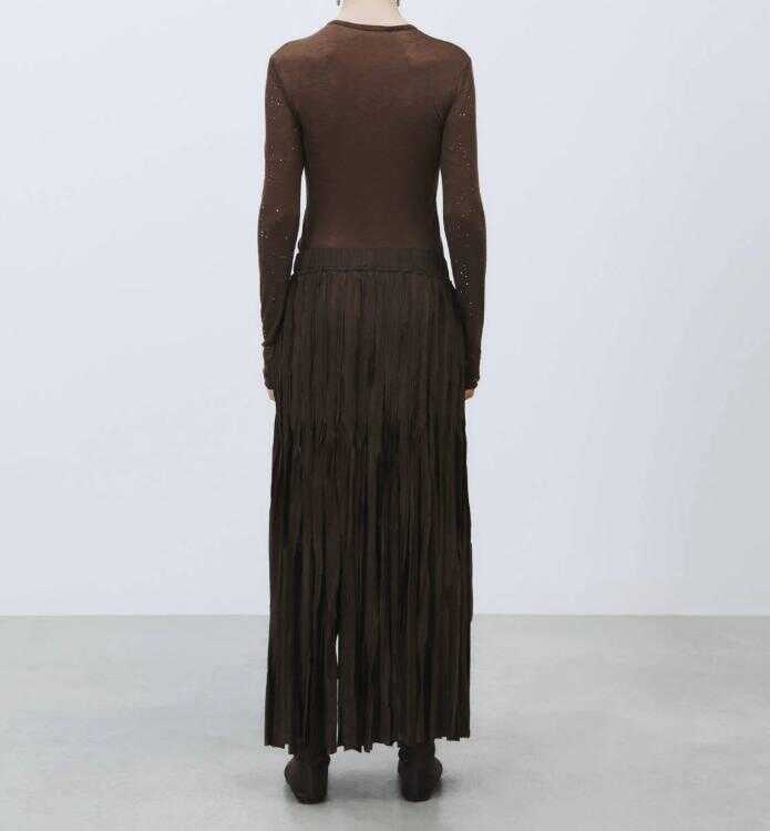 Fuste ALYSI Alysi Skirts Brown Femei (BM 19024443) 3