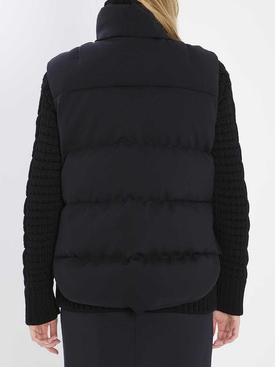 Geci MONCLER X EDWARD ENNINFUL Ee72 Otis Vest Black Femei (BM 19024455) 4