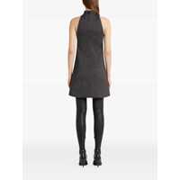 Imbracaminte COURRÈGES Dama - Rochii COURRGES Courrges Black Wool Mini Dress BLACK/HERITAGE WHITE Femei (BM 19024536) - B-mall.ro