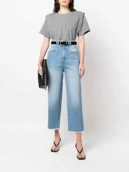 Tricouri Isabel Marant Isabel Marant Zelitos T-Shirt Black Femei (BM 19024596) 2