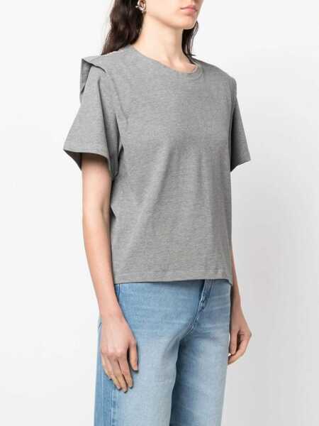 Tricouri Isabel Marant Isabel Marant Zelitos T-Shirt Black Femei (BM 19024596) 3