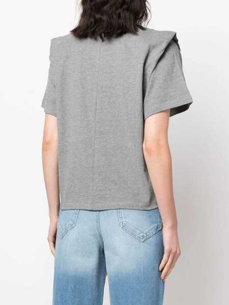 Tricouri Isabel Marant Isabel Marant Zelitos T-Shirt Black Femei (BM 19024596) 4