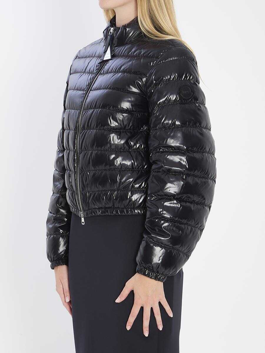 Geci MONCLER X EDWARD ENNINFUL Ee72 Knut Lightweight Puffer Jacket Black Femei (BM 19024668) 2