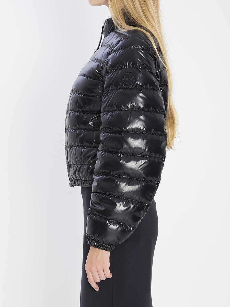Geci MONCLER X EDWARD ENNINFUL Ee72 Knut Lightweight Puffer Jacket Black Femei (BM 19024668) 3