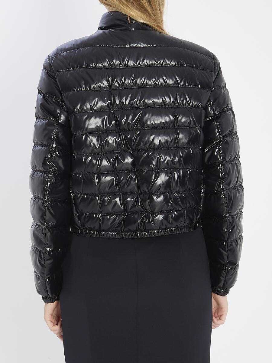 Geci MONCLER X EDWARD ENNINFUL Ee72 Knut Lightweight Puffer Jacket Black Femei (BM 19024668) 4