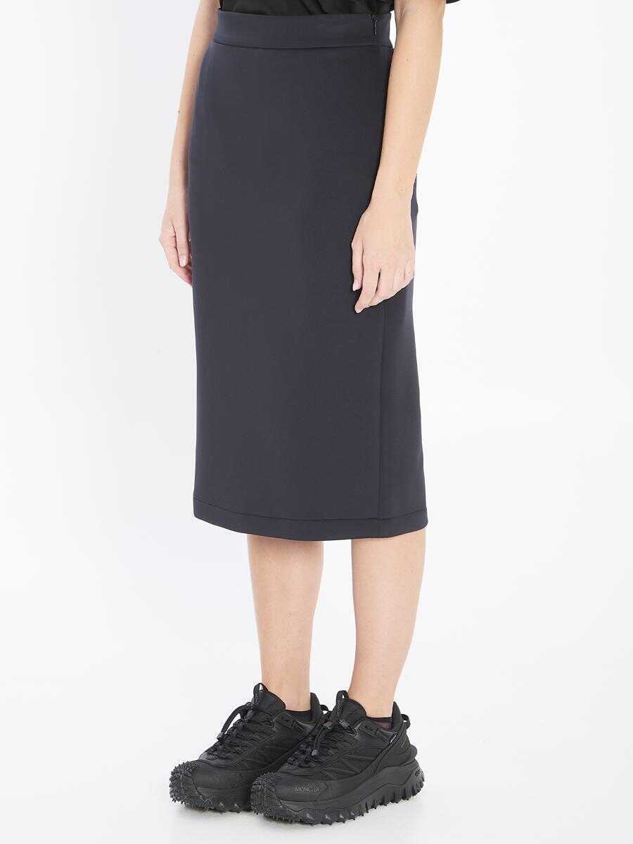 Fuste MONCLER X EDWARD ENNINFUL Ee72 Skirt Black Femei (BM 19024722) 2