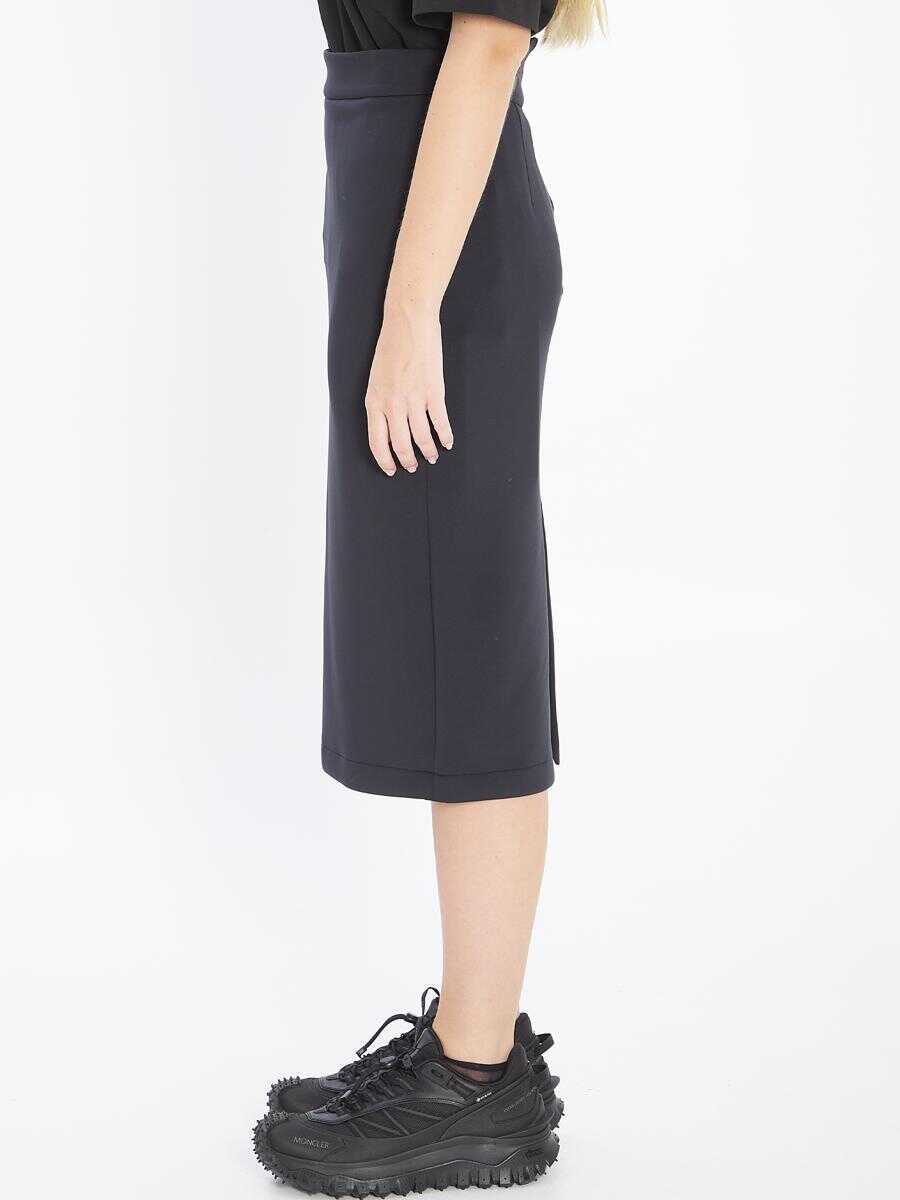 Fuste MONCLER X EDWARD ENNINFUL Ee72 Skirt Black Femei (BM 19024722) 3