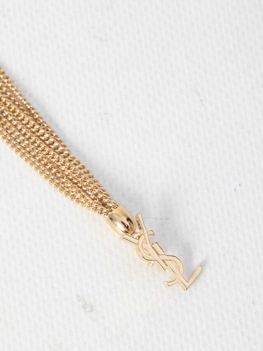 Bratari Saint Laurent Chain Bracelet With Cassandre GOLD Femei (BM 19024764) 2