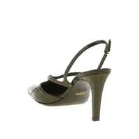 Pantofi cu toc Fendi Dama - Pantofi cu toc Fendi Fendi Fendi Ffold Slingback GREEN Femei (BM 19025148) - B-mall.ro