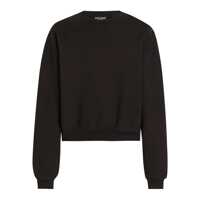 Pulovere Dolce & Gabbana Long-Sleeved Cropped Sweatshirt Barbati