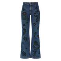 Blugi Etro Paisley Print Jeans Femei