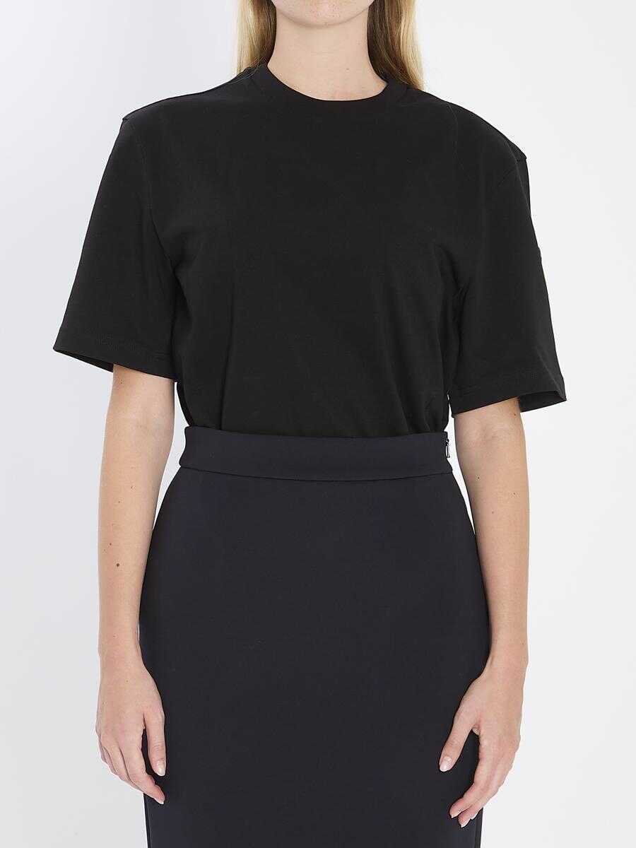 Tricouri MONCLER X EDWARD ENNINFUL Ee72 T-Shirt Black Femei (BM 19025283) 1