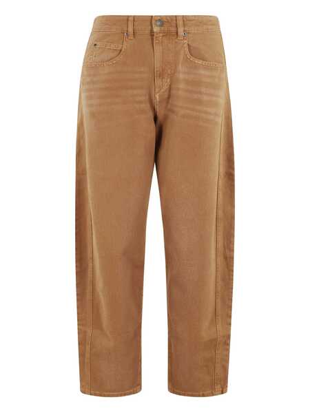 Pantaloni casual Isabel Marant Isabel Marant Side-Seam Jeans Beige Femei (BM 19025307) 1