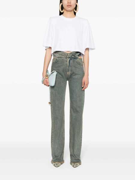 Tricouri Isabel Marant Isabel Marant Zaely Embroidered T-Shirt Black Femei (BM 19025313) 2