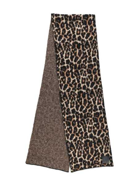 Esarfe ANINE BING Anine Bing Leopard Wool Scarf BROWN Femei (BM 19025385) 1