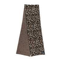Esarfe Anine Bing Leopard Wool Scarf Femei